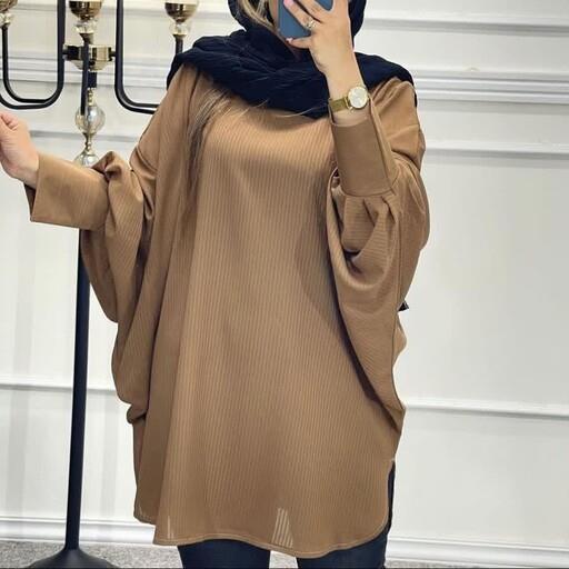 مانتو پانچ کمند باتنخور  فوق العاده خنک وشیک  تا 48
